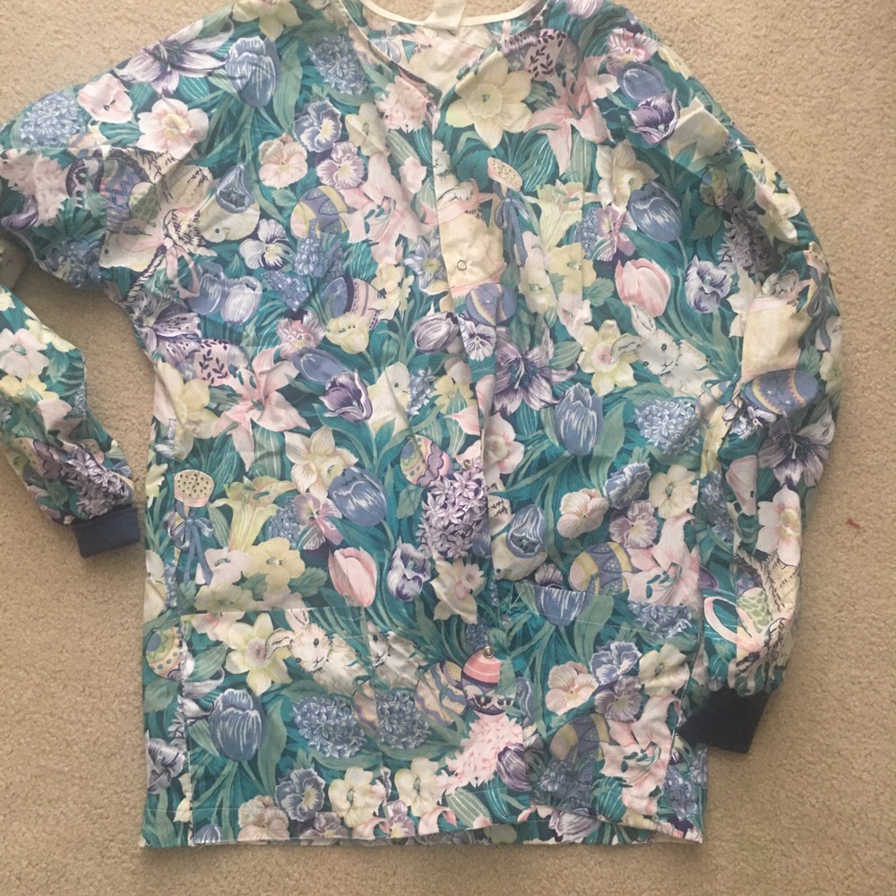 Easter Scrub jacket
